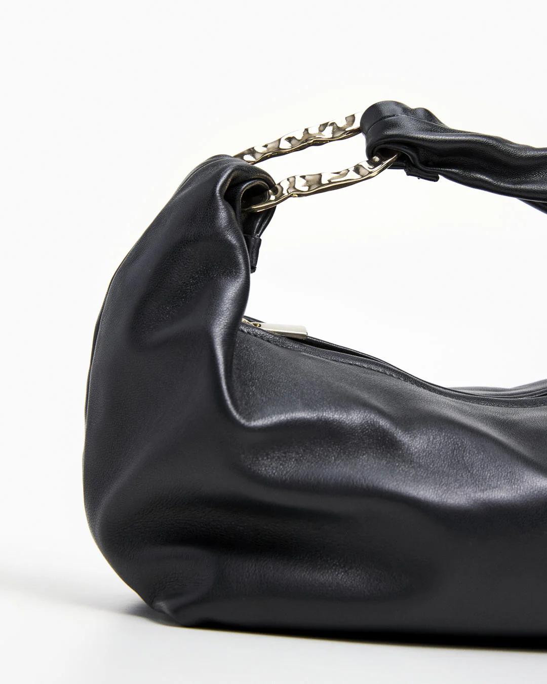 Amanda Handbag Leather Black - Image 3