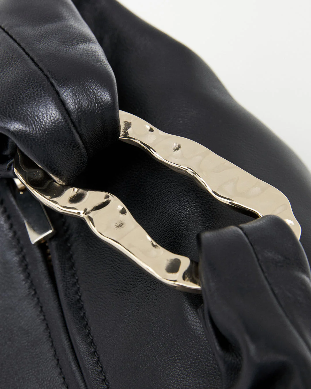 Amanda Handbag Leather Black - Image 5