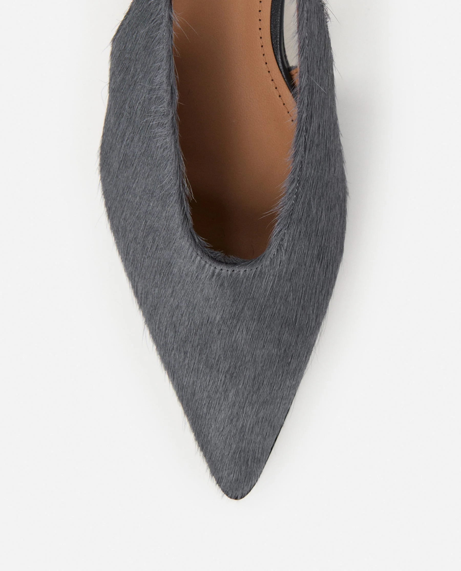Avalon Leather Hair Stone Grey - Image 8
