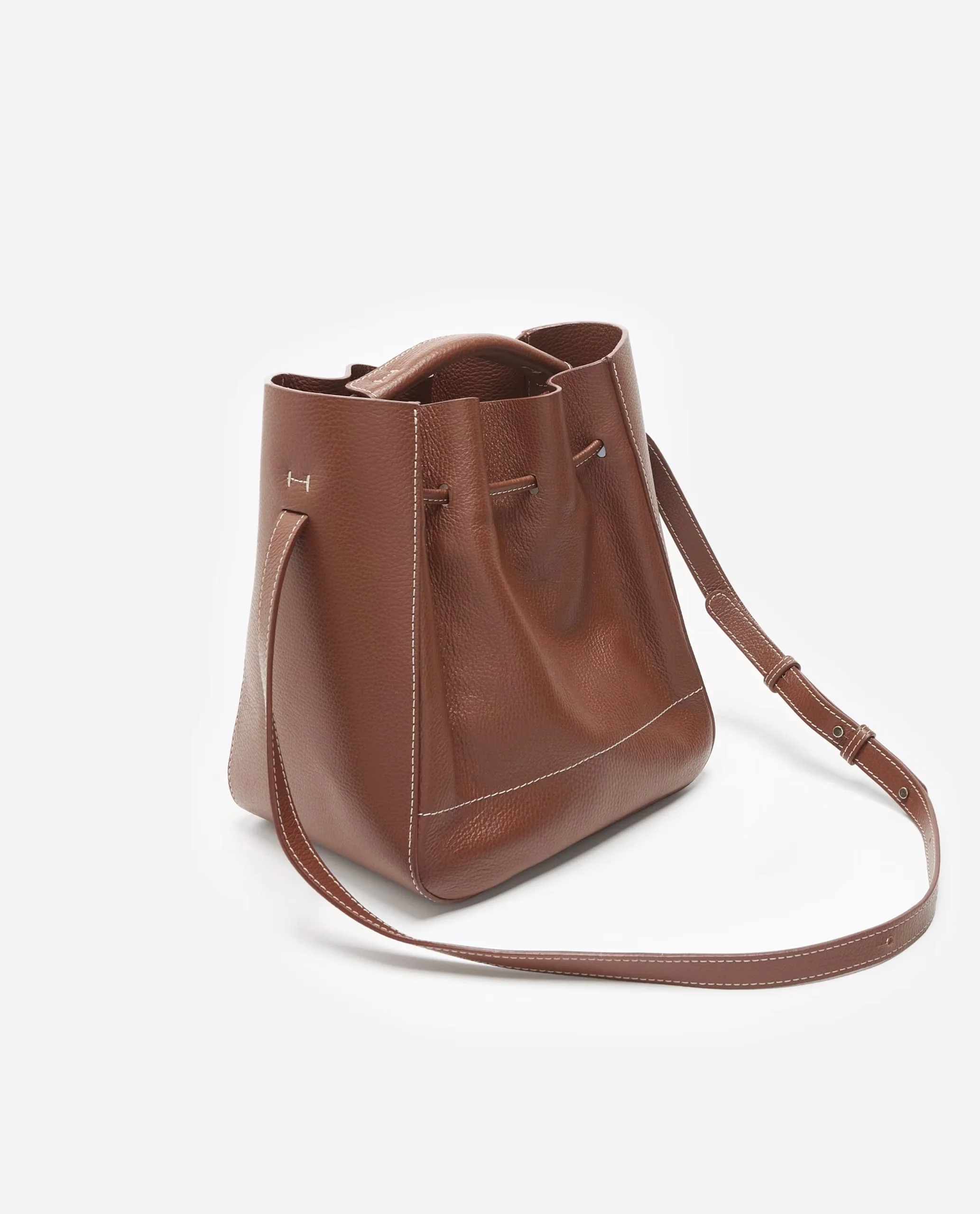 Bo Bucket Leather Cognac - Image 2