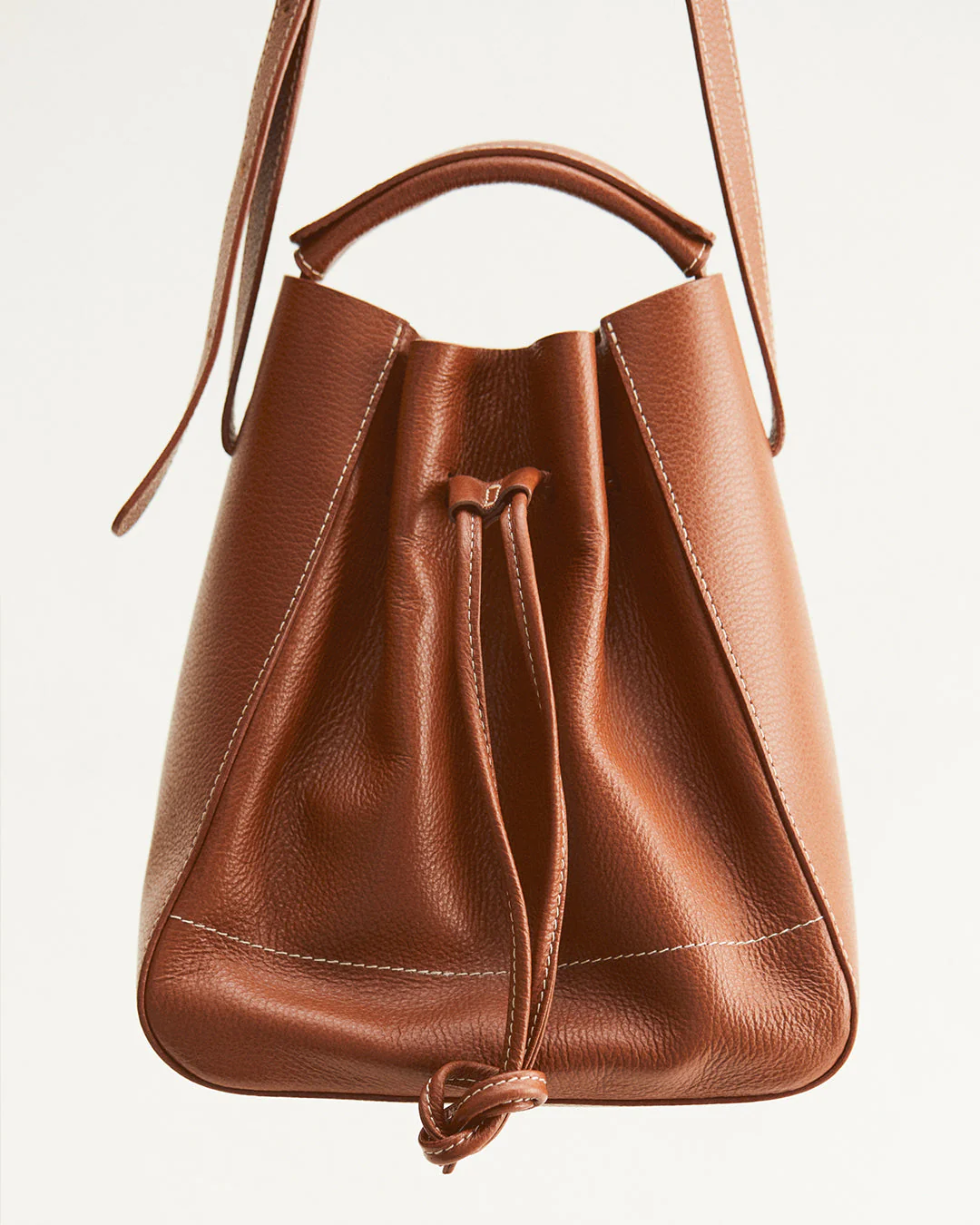 Bo Bucket Leather Cognac - Image 4