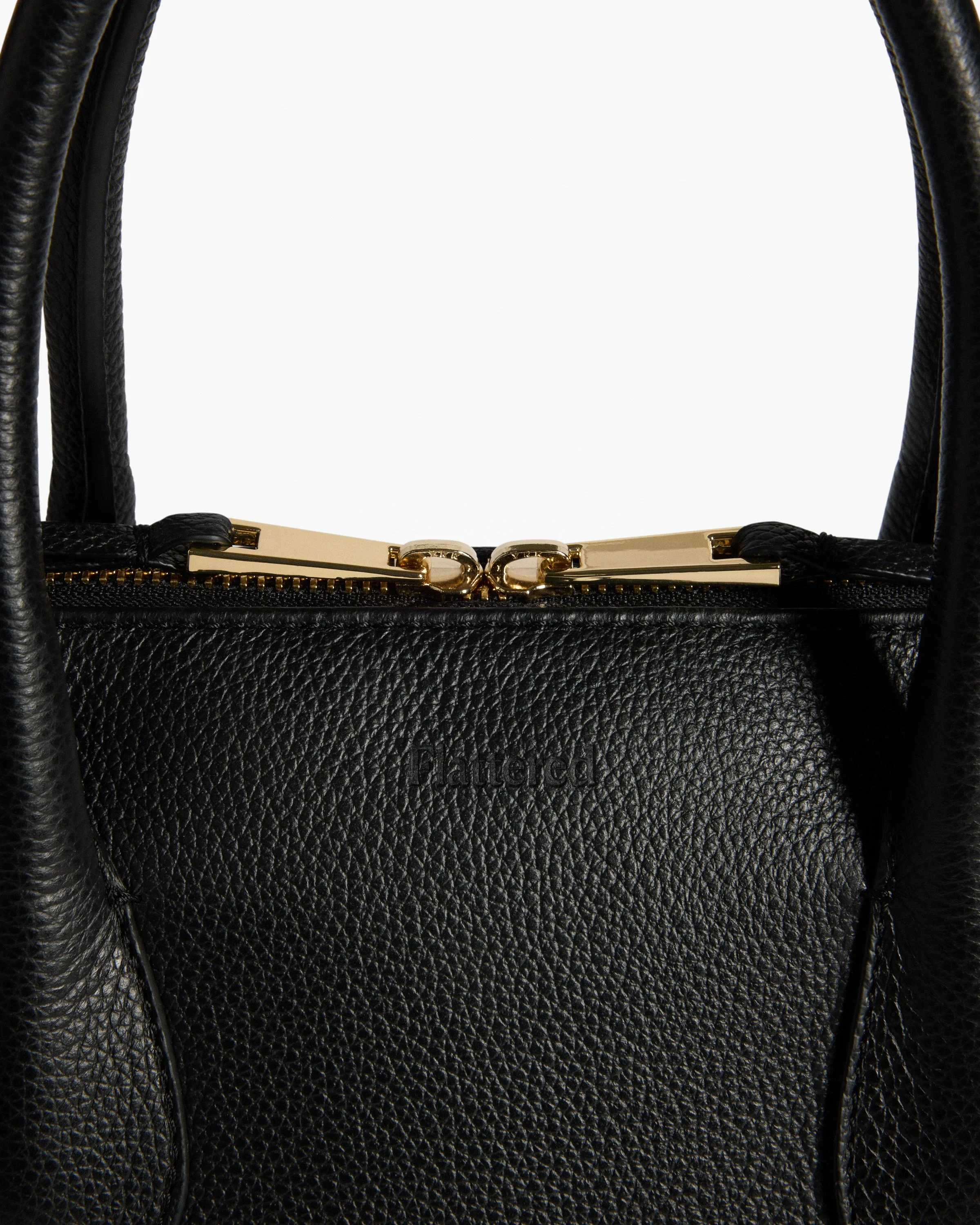 Des Shoulder Bag Grained Leather Black - Image 3