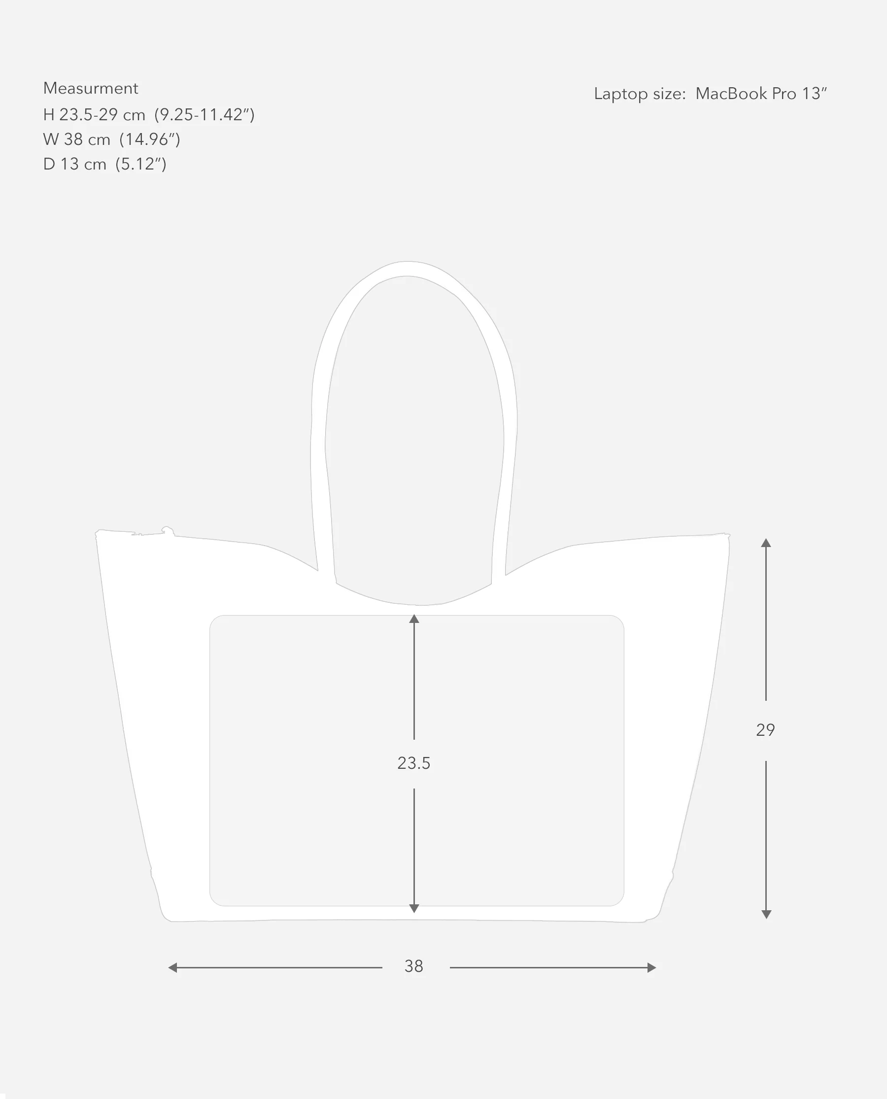 Gaia Tote Bag Leather Chocolate - Image 5
