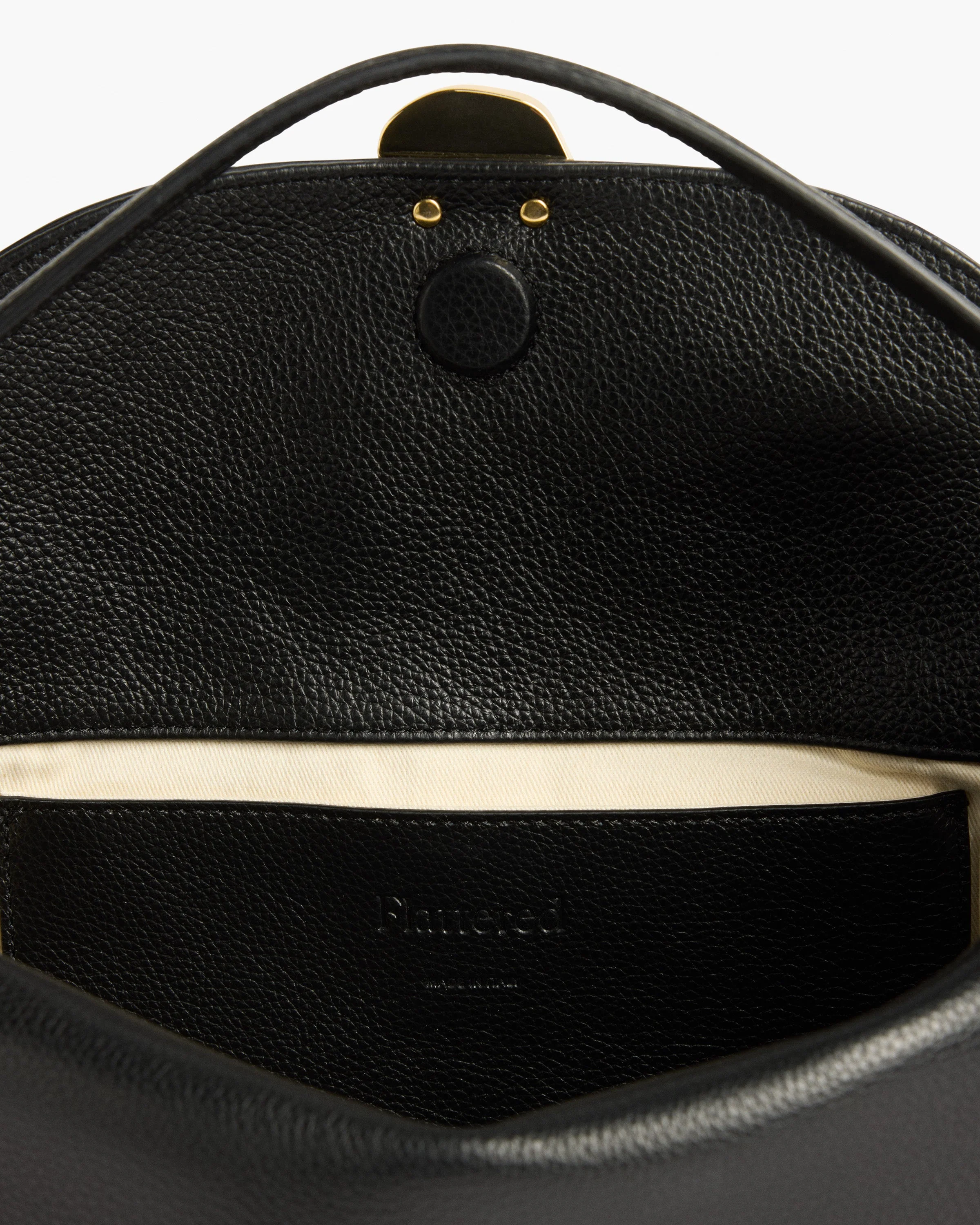 Hanna Grande Bag Grained Leather Black - Image 5