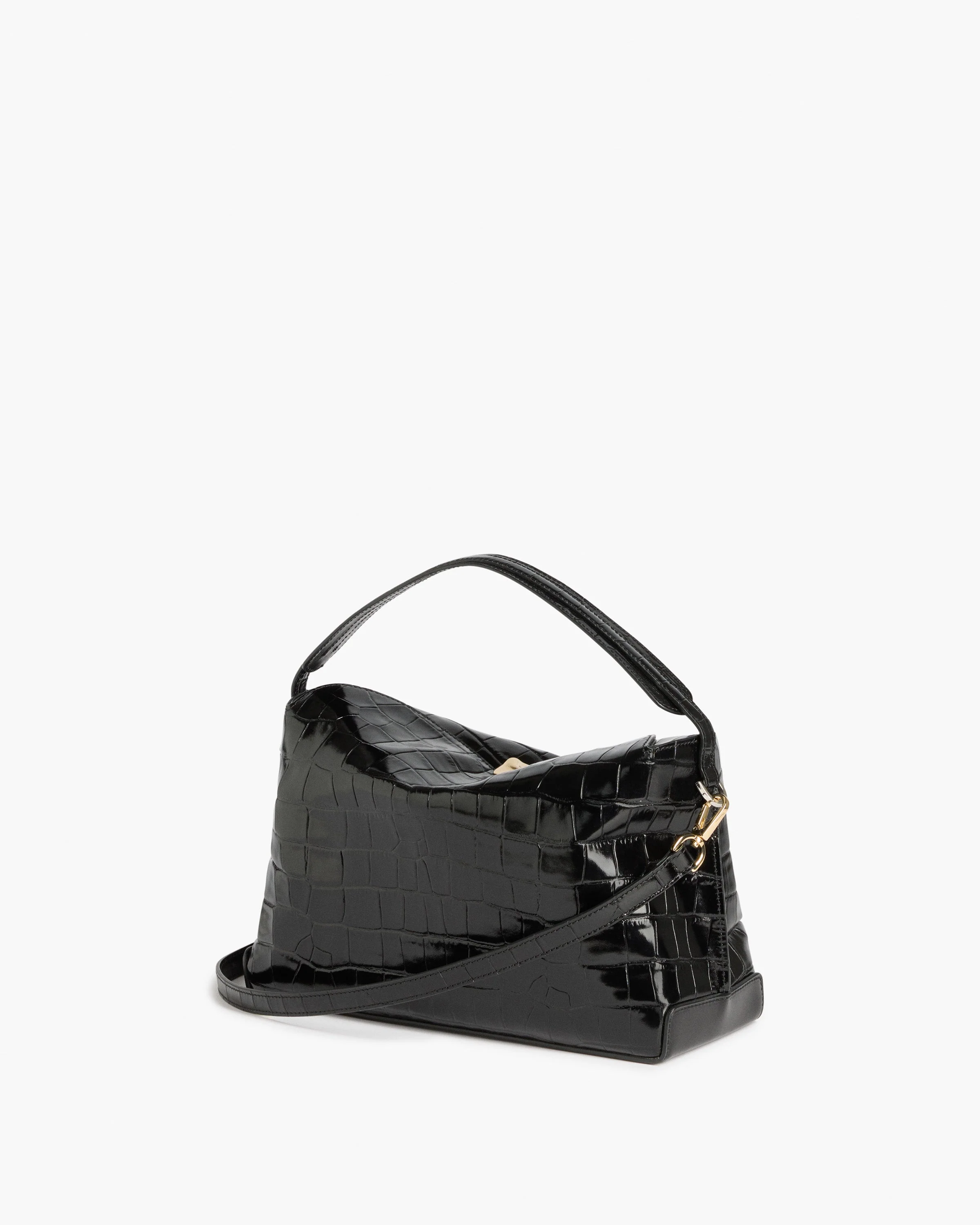 Hanna Grande Bag Leather Croco Black - Image 2