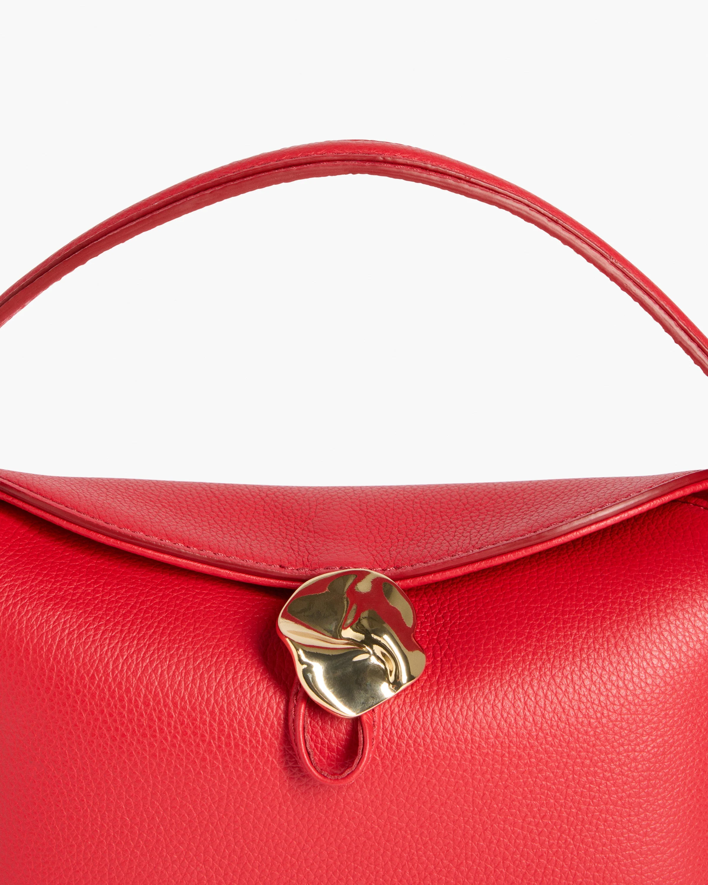 Hanna Mini Bag Grained Leather Cherry - Image 3