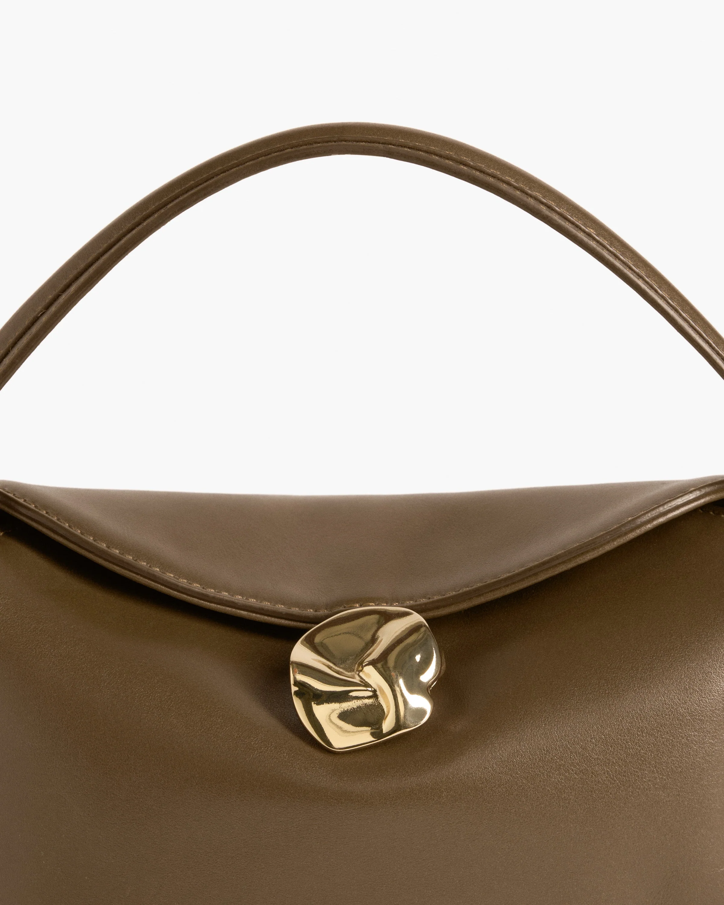 Hanna Mini Bag Leather Khaki - Image 3