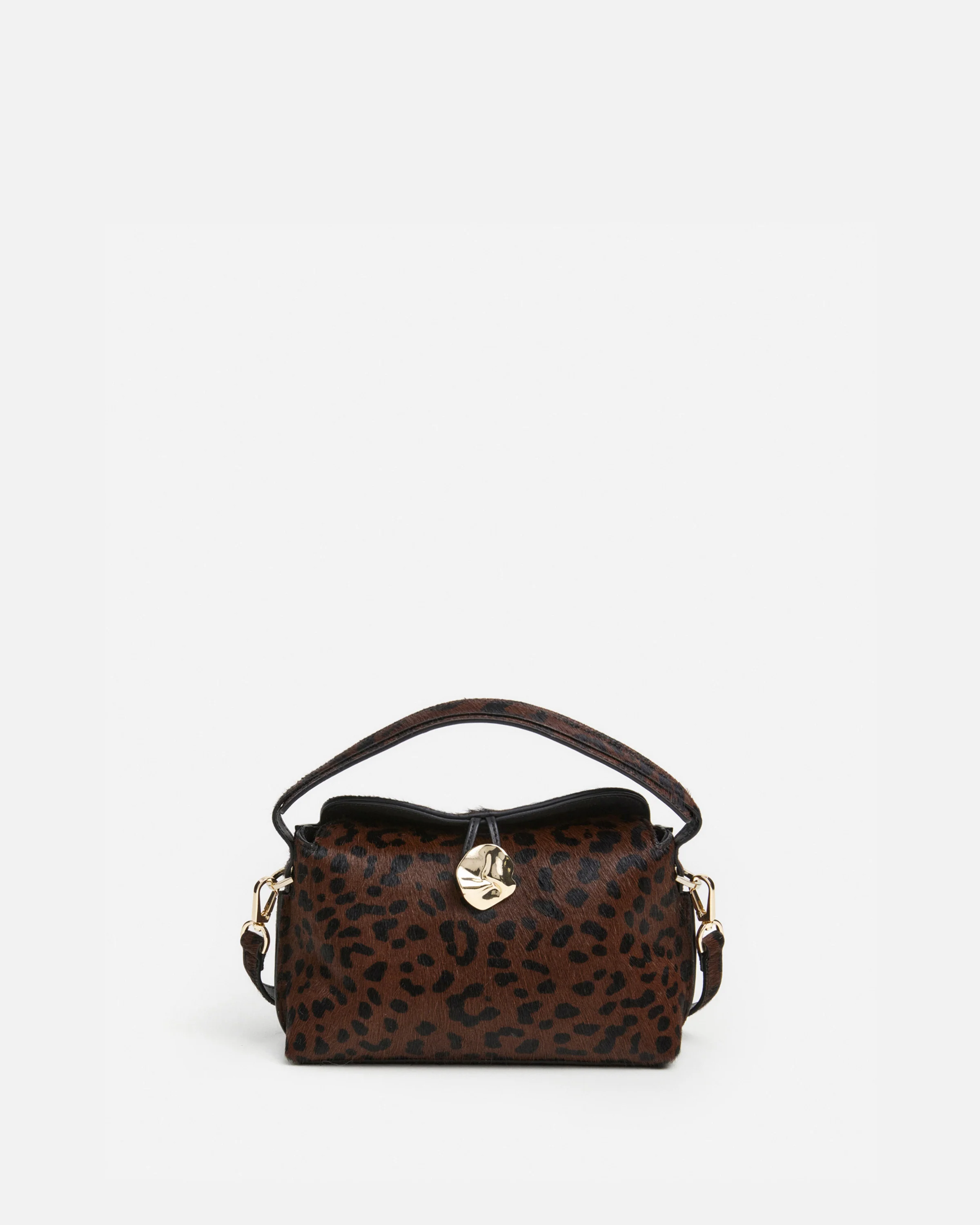 Hanna Mini Bag Leather Hair Leo - Image 2
