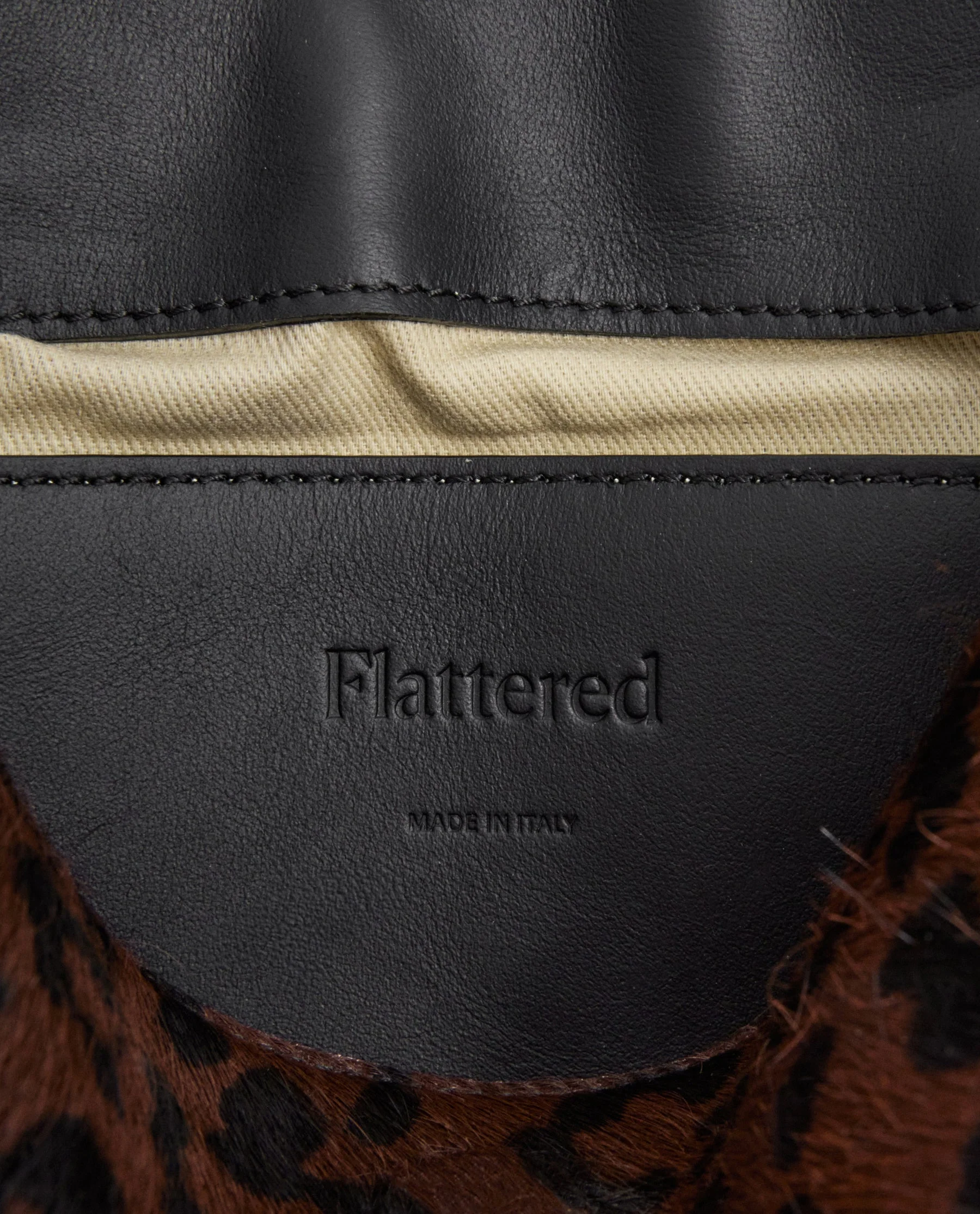 Hanna Mini Bag Leather Hair Leo - Image 7