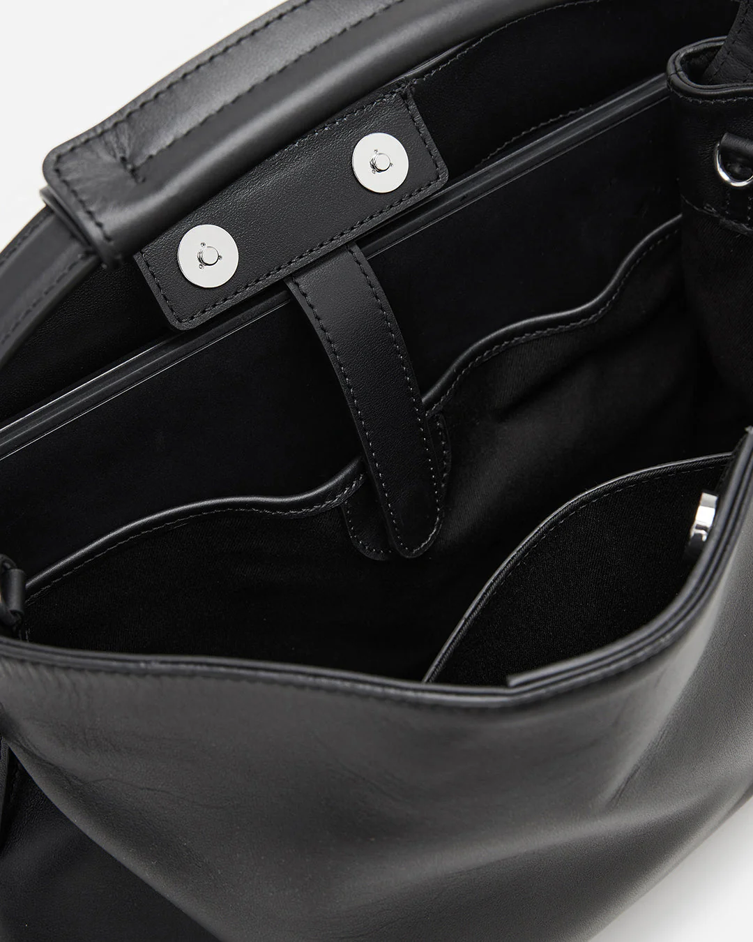 Harper Grande Handbag Leather Black - Image 10