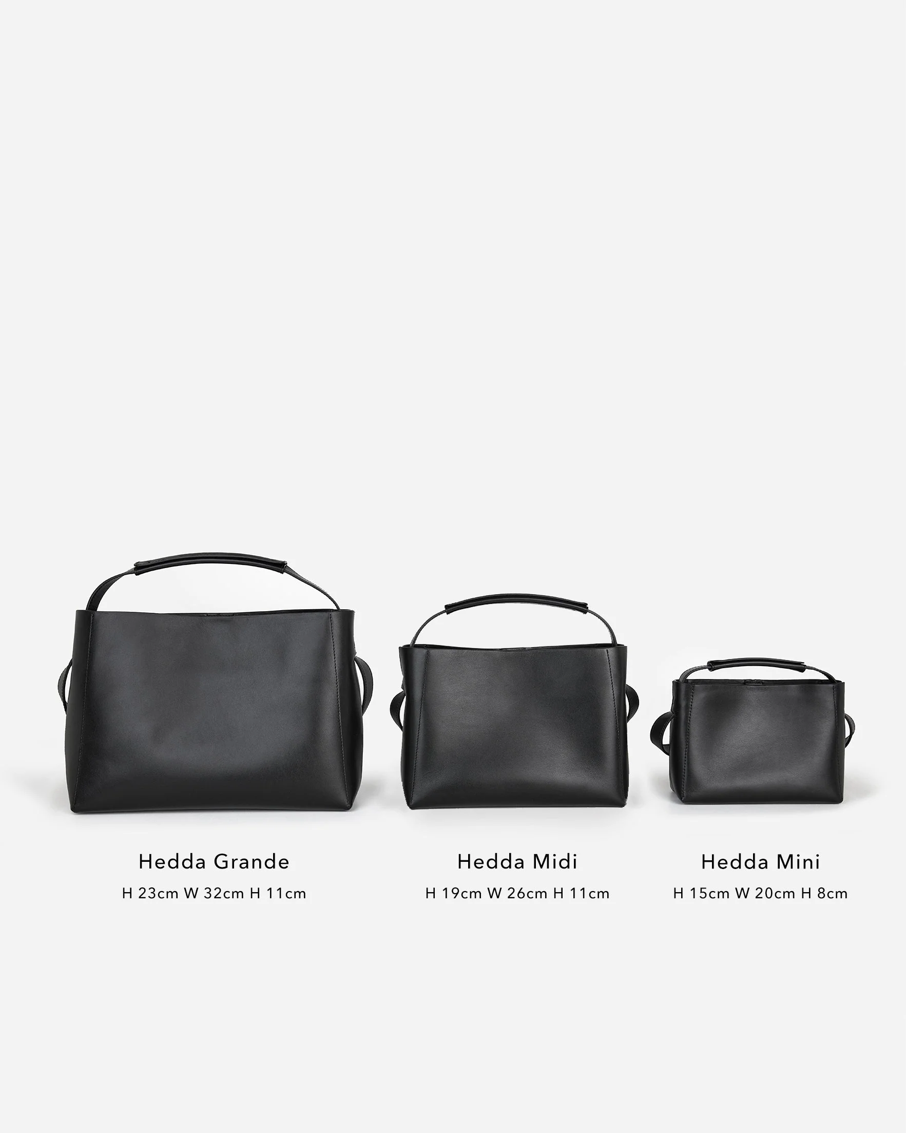 Hedda Midi Handbag Leather Chocolate - Image 5