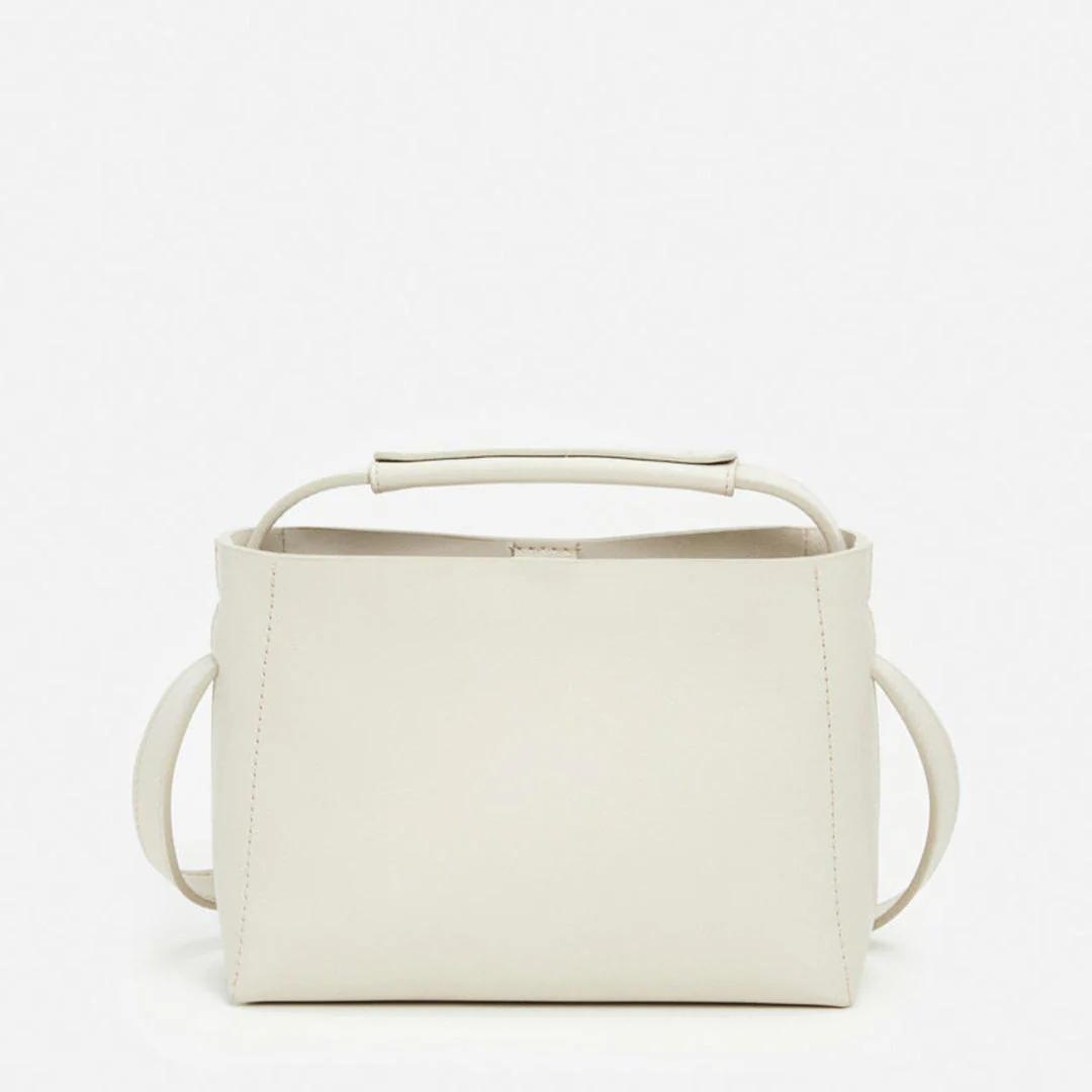 Hedda Mini Handbag Leather Vanilla - Image 8