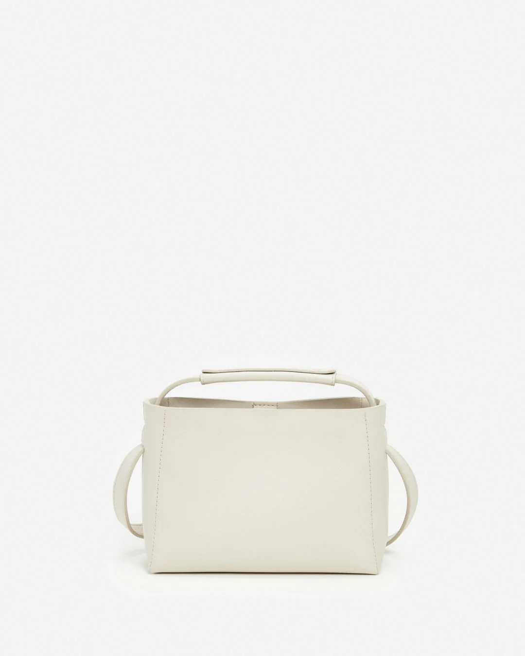 Hedda Mini Handbag Leather Vanilla - Image 9