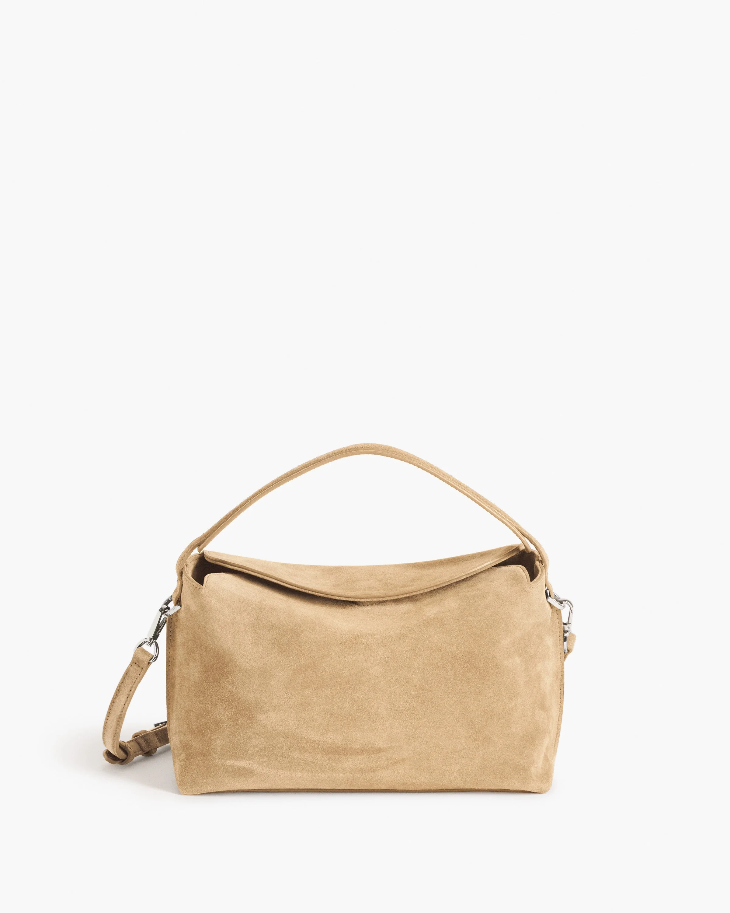 Hera Handbag Suede Sand - Image 2