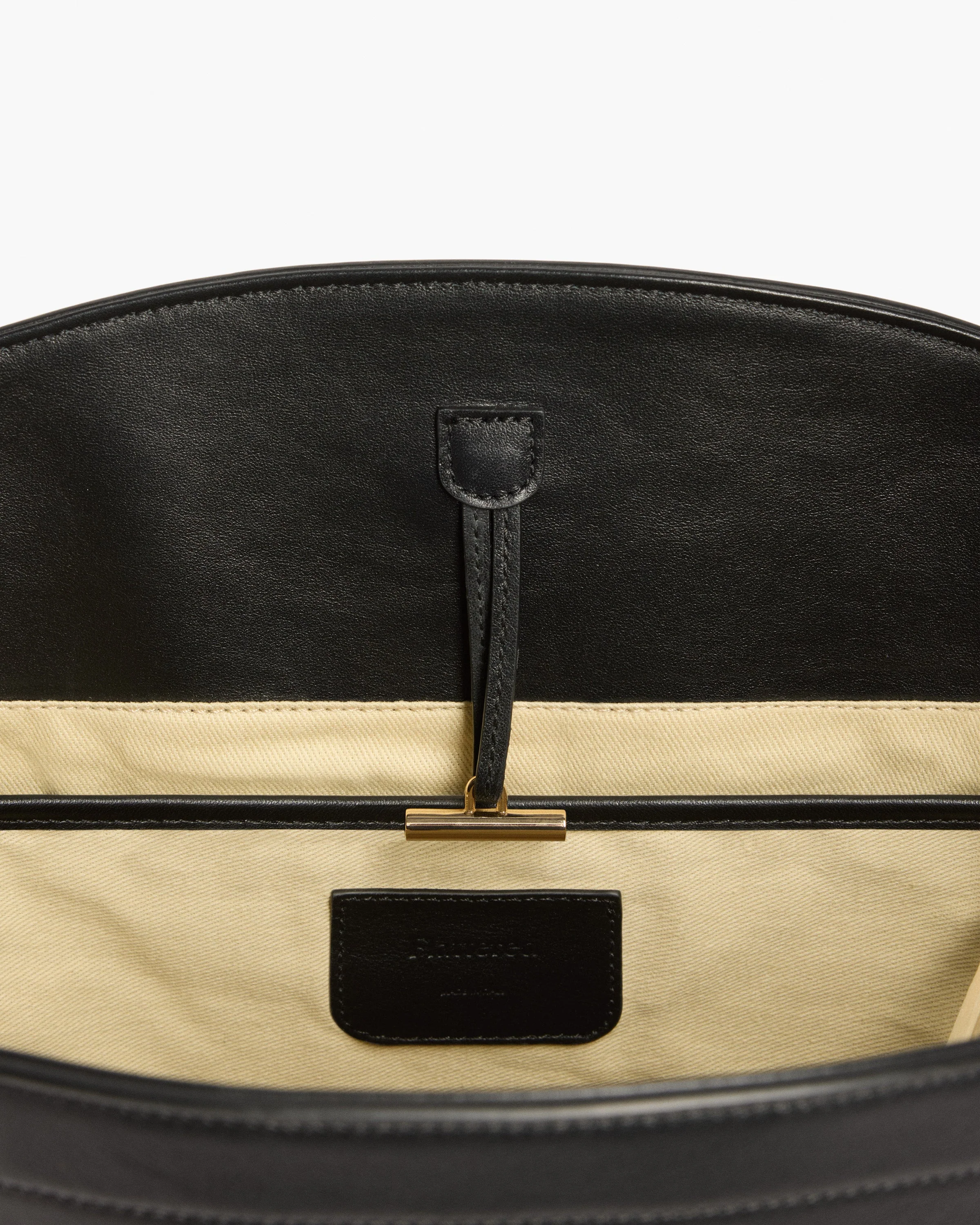 Joyce Handbag Leather Black - Image 5