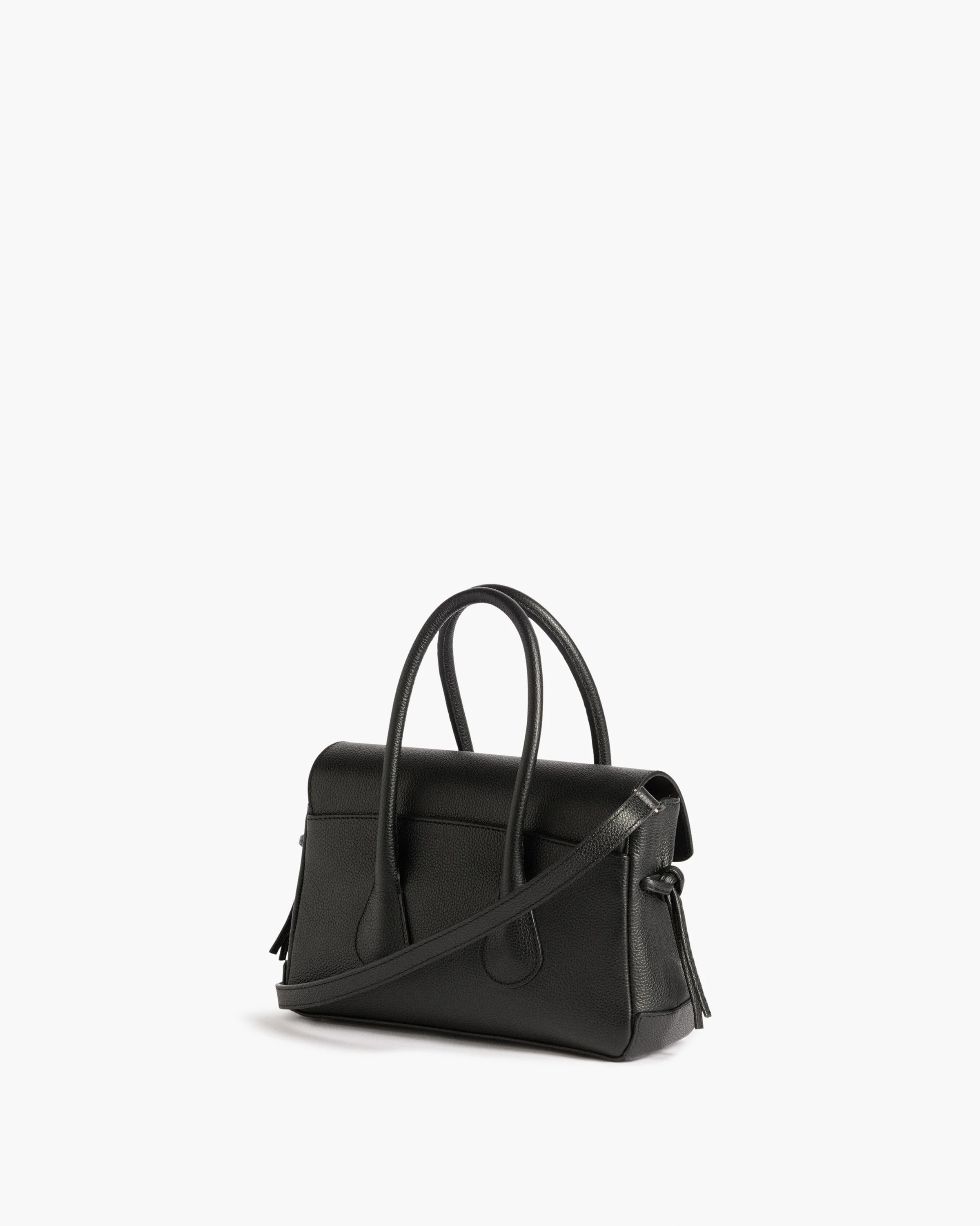 Lydia Mini Bag Grained Leather Black - Image 4