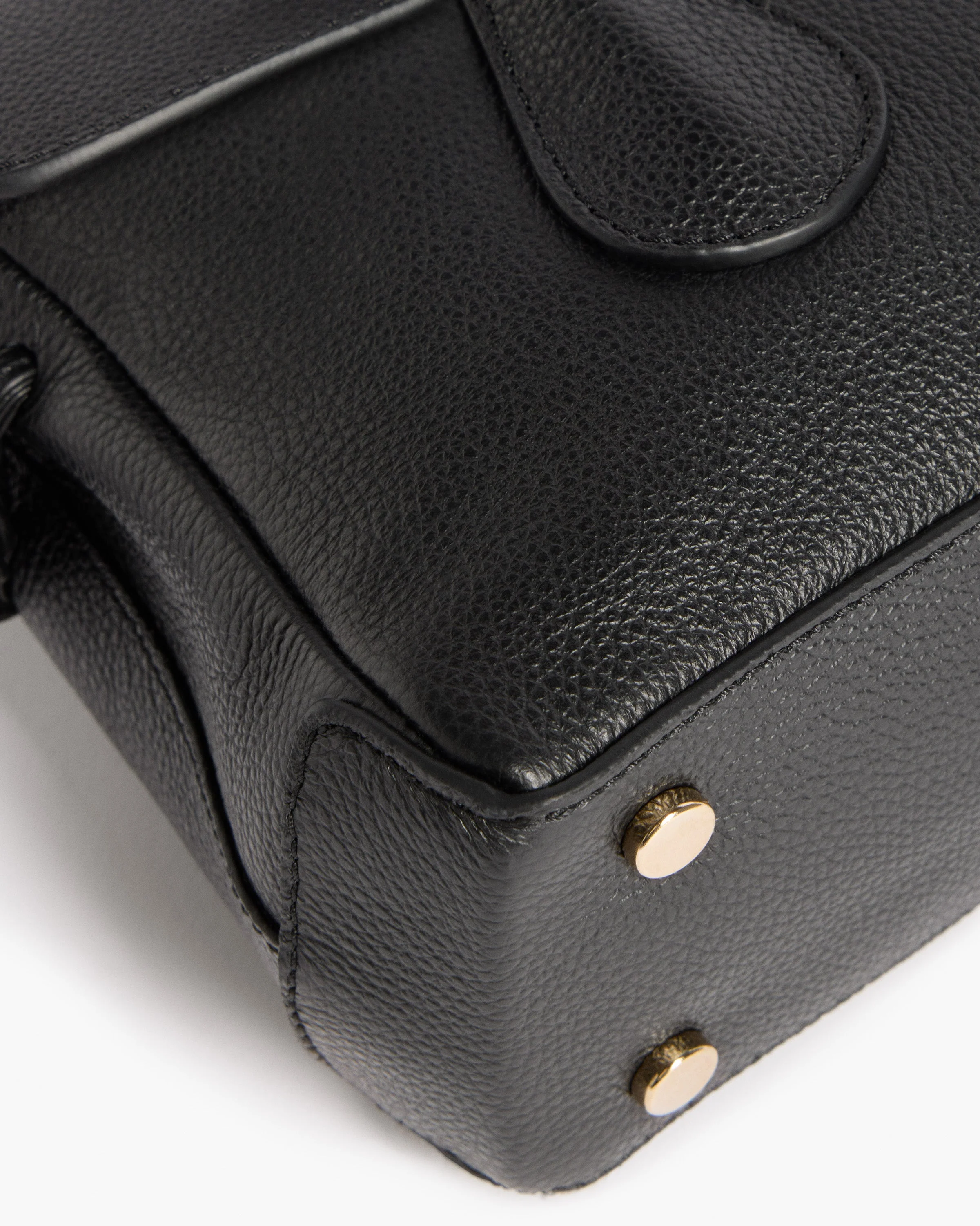 Lydia Mini Bag Grained Leather Black - Image 7