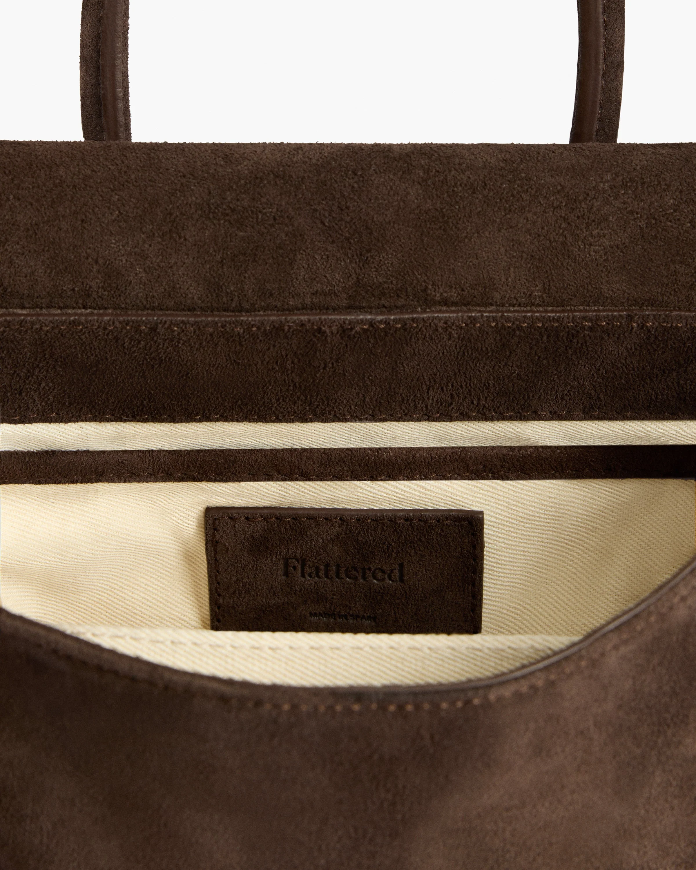 Lydia Mini Bag Suede Chocolate - Image 6