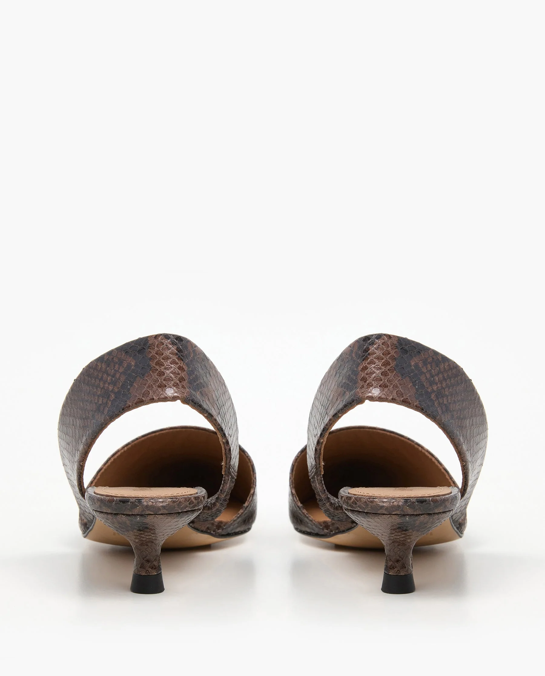 Ninni Leather Chocolate Snake - Image 8