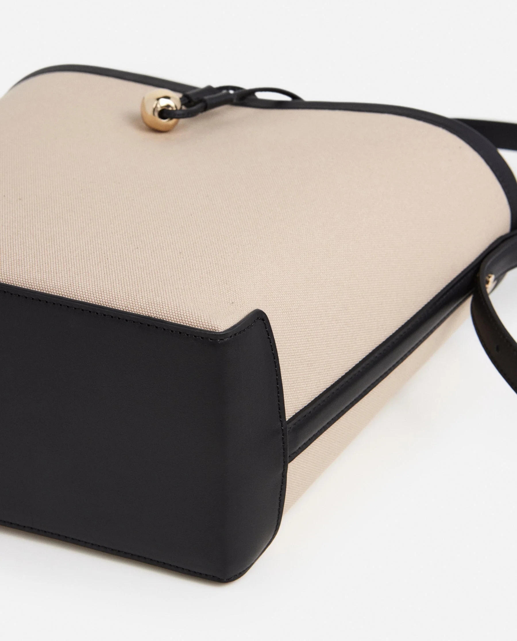 Ophelia Bucket Bag Linnen Natural - Image 5
