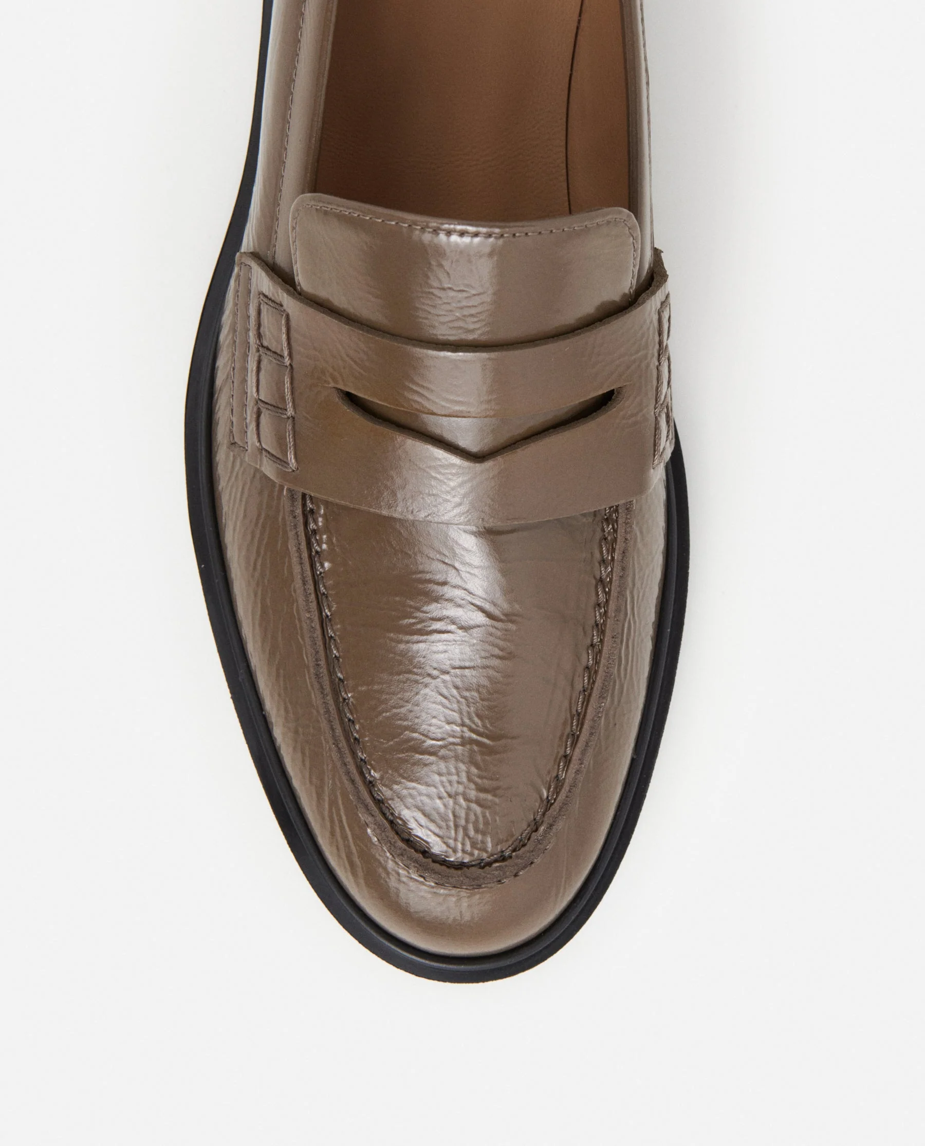 Sara Leather Khaki - Image 5