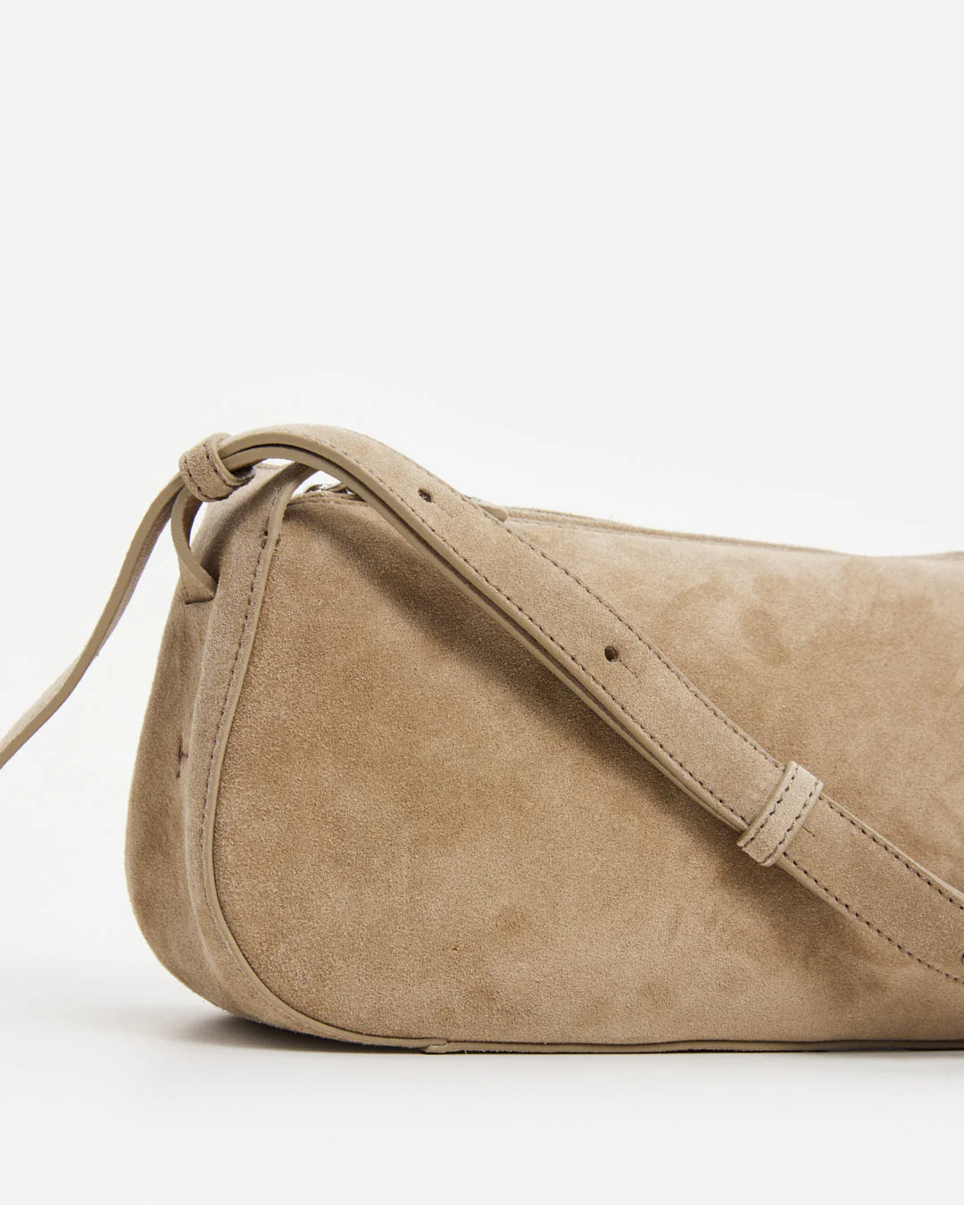Tuna Shoulder Bag Suede Sand - Image 4